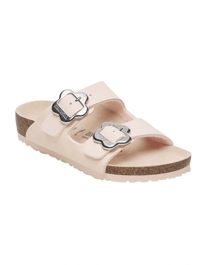 Arizona Flower Buckle Sandals in Rose image 4