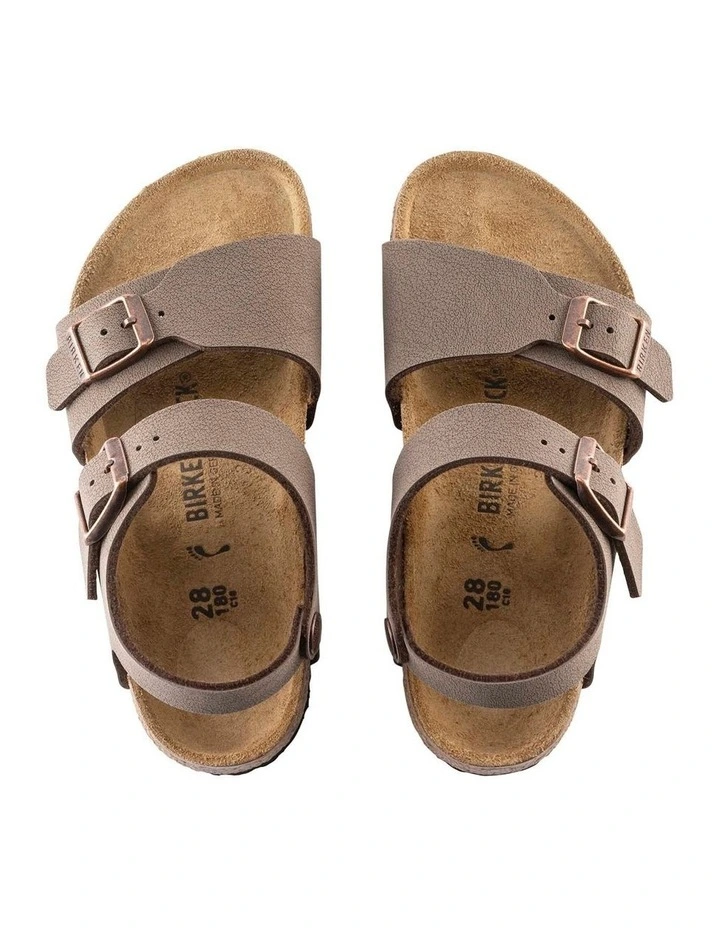 New York Bf Narrow Senior Sandals In Mocca image 3