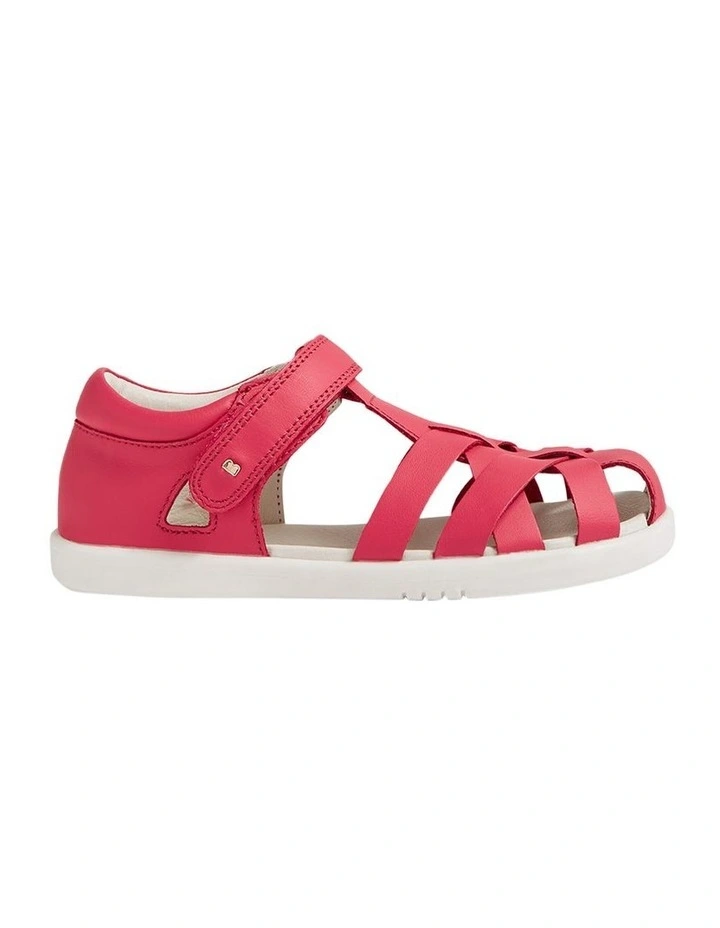 Quick Dry Tropicana Cage Sandals in Raspberry image 1