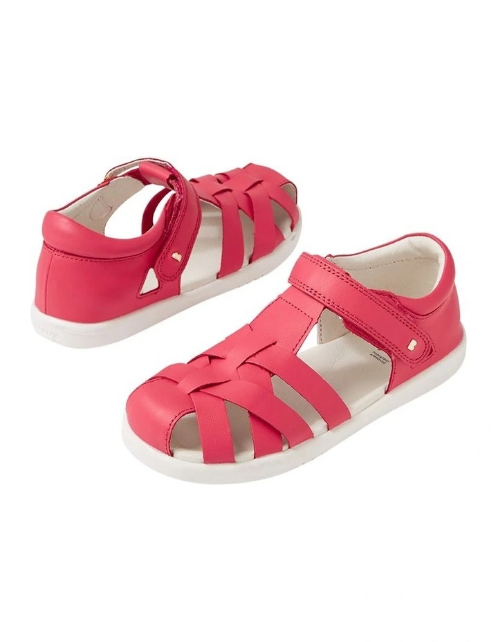 Quick Dry Tropicana Cage Sandals in Raspberry image 4