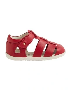 Step Up Quick Dry Tidal Sandals in Red