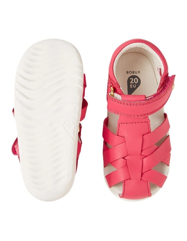 Step Up Quick Dry Tropicana Cage Sandals in Raspberry image 3