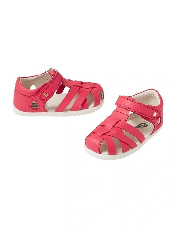 Step Up Quick Dry Tropicana Cage Sandals in Raspberry image 4