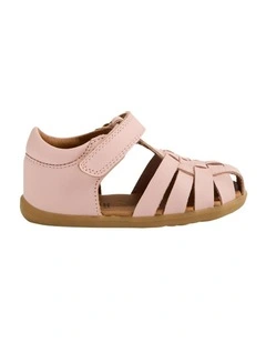 Step Up Harbour Sandals in Pale Pink