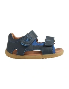 Step Up Strand Sandals in Navy