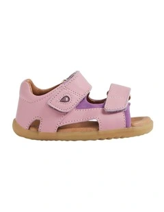 Step Up Strand Sandals in Pink