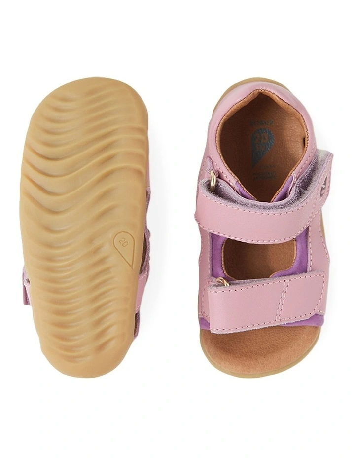 Step Up Strand Sandals in Pink image 3