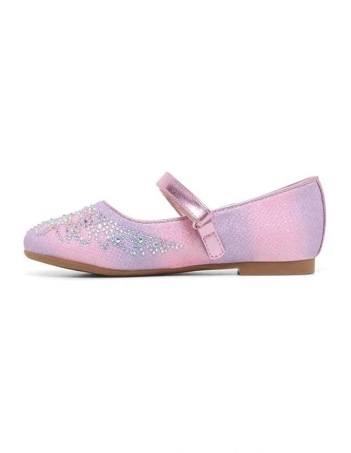 Cammi Jewel Shoes in Baby Pink image 2
