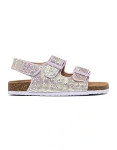Arielle Jewel Sandals in Lilac