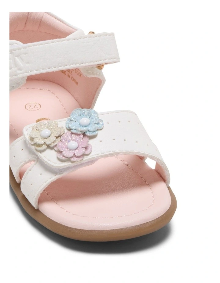 Autumn Sandals in White image 4