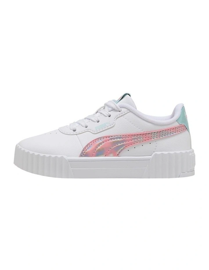 Carina 3.0 Space Belle Pre-School Sneakers In White image 2