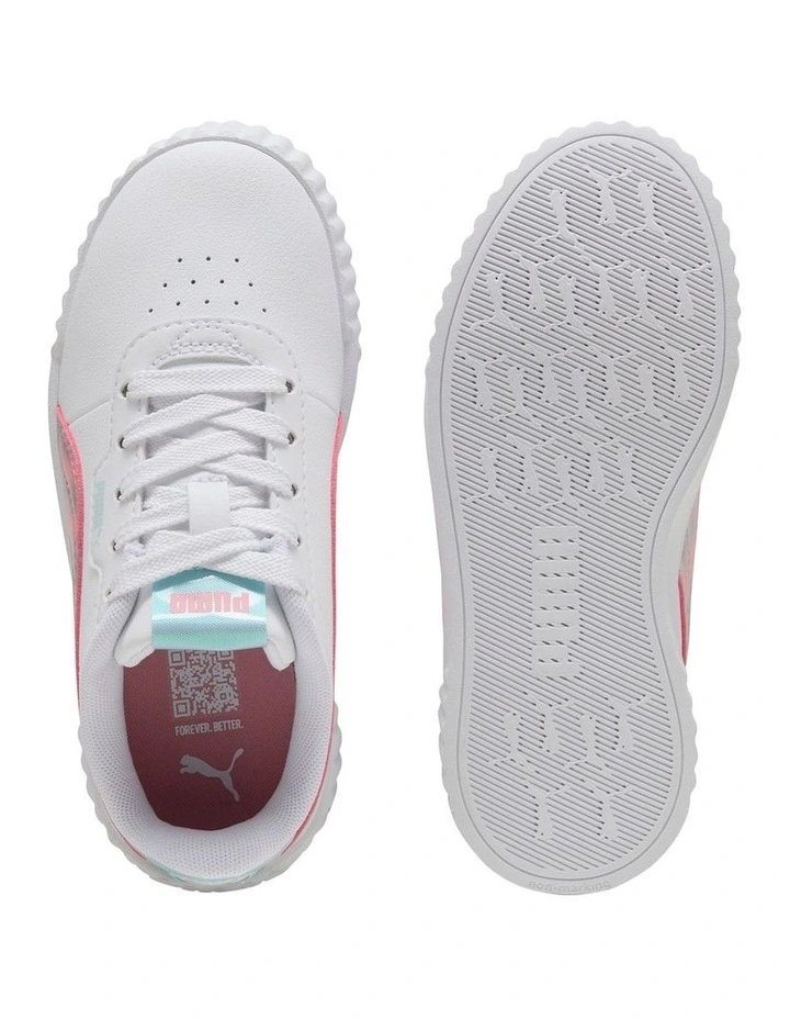 Carina 3.0 Space Belle Pre-School Sneakers In White image 3