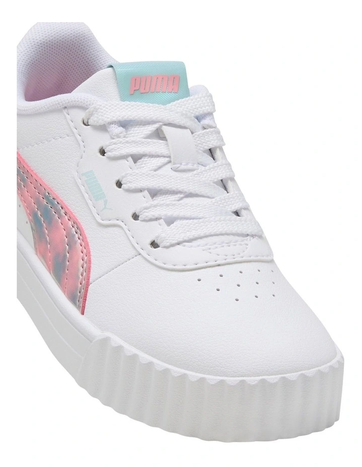 Carina 3.0 Space Belle Pre-School Sneakers In White image 4