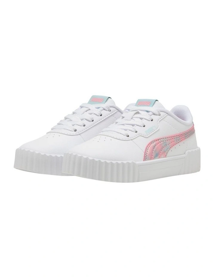 Carina 3.0 Space Belle Pre-School Sneakers In White image 5
