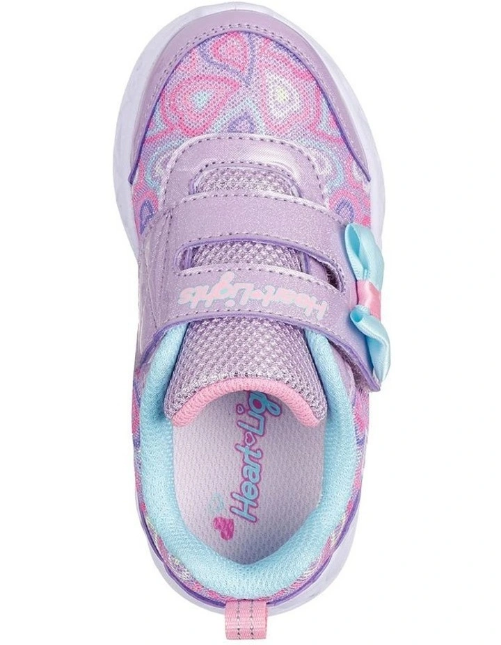 Heart Lights Boogie Land Infant Sneakers in Multi image 3