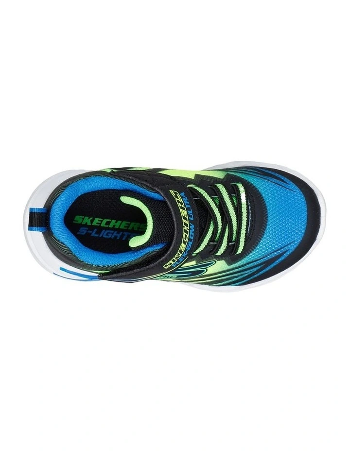 Flex Glow Ultra Infant Sneakers in Black image 3