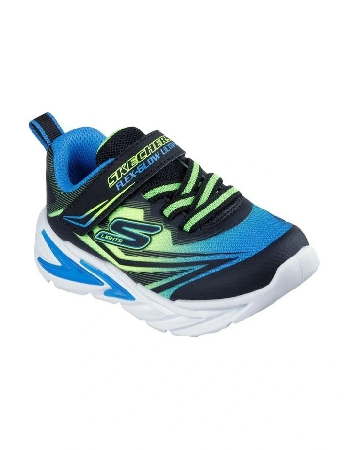 Flex Glow Ultra Infant Sneakers in Black image 4