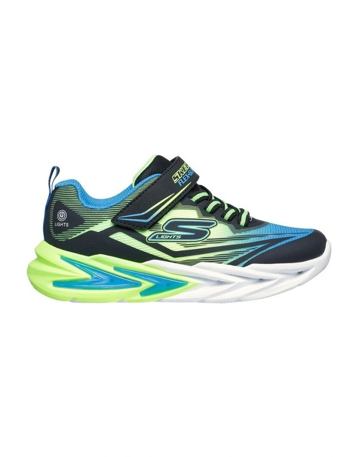 Flex Glow Ultra Youth Sneakers in Black image 2