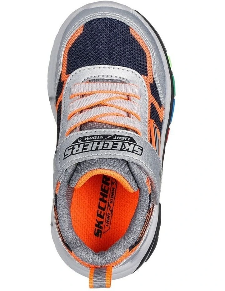 Playscene Storm Brights Infant Sneakers In Silver image 3