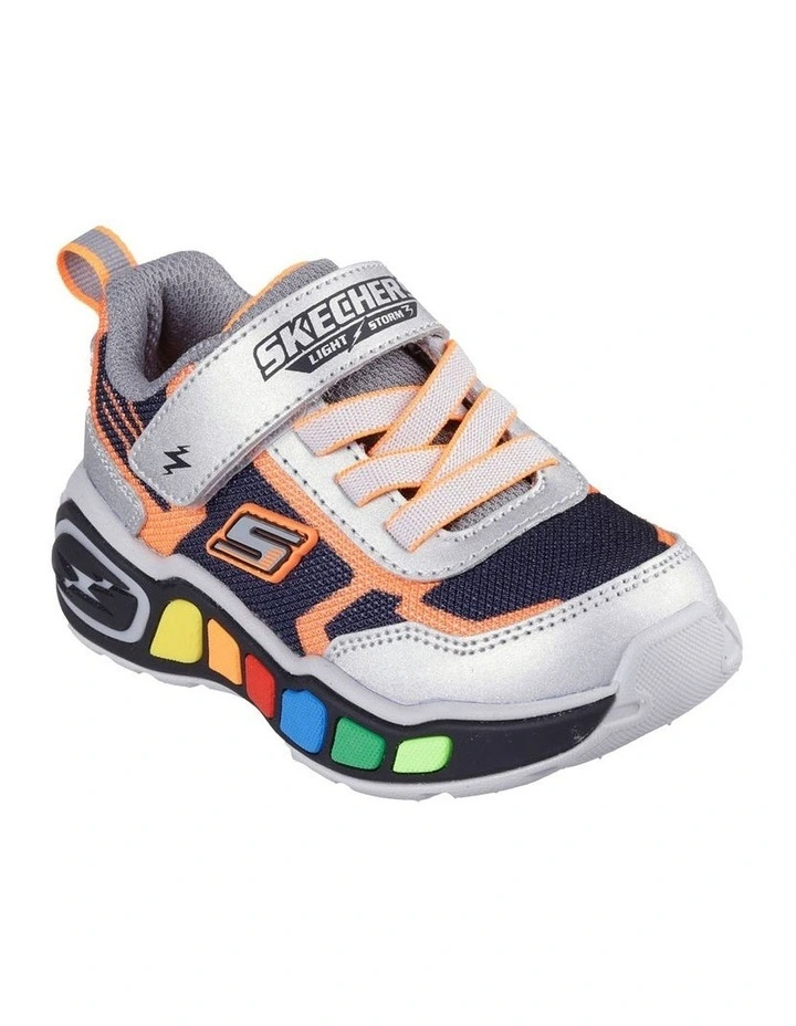 Playscene Storm Brights Infant Sneakers In Silver image 4