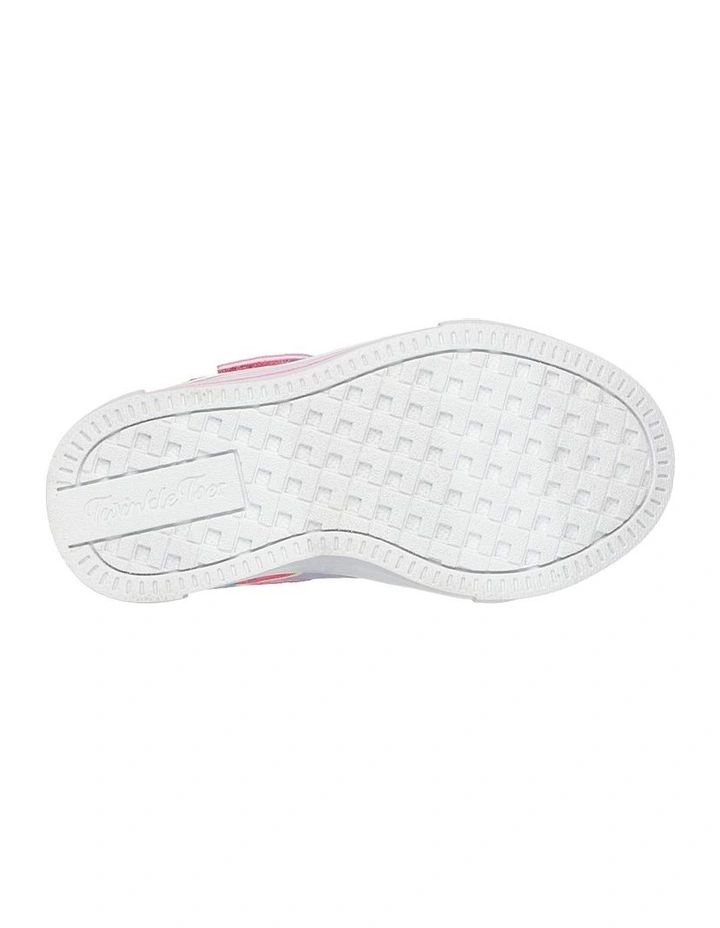 Twinkle Toes Spark Whimsical Shimmer Infant Sneakers in Pink image 5