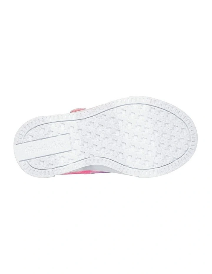 Twinkle Toes Sparks Ombre Love Infant Sneakers in Light Pink/Multi image 5