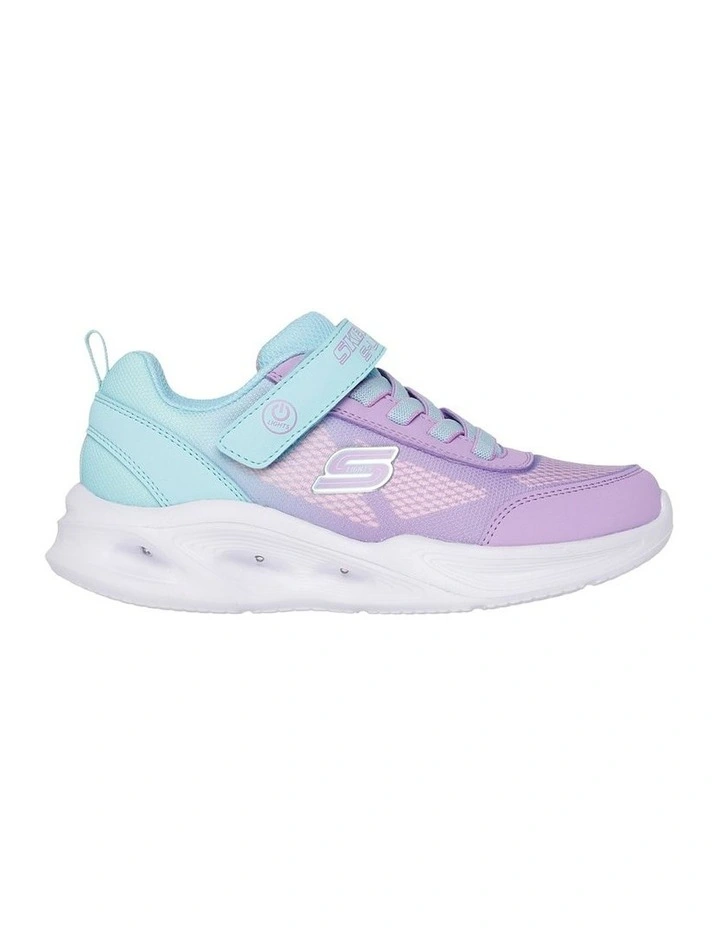 S-Lights Sola Glow Youth Sneakers in Turquoise image 1