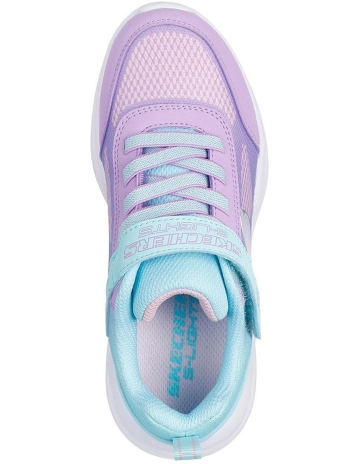 S-Lights Sola Glow Youth Sneakers in Turquoise image 3