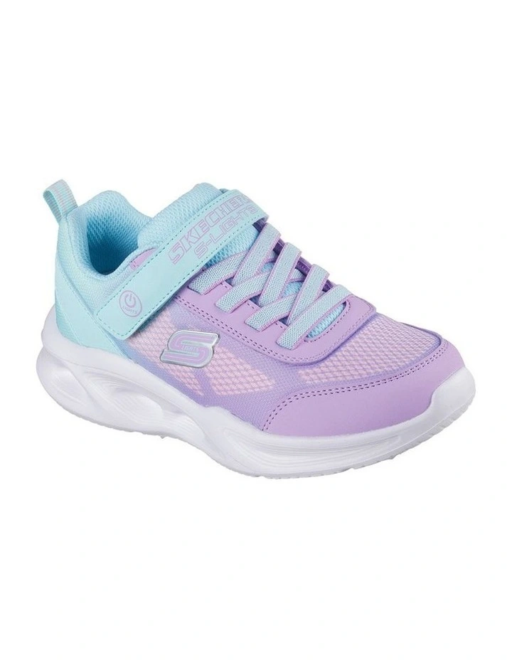 S-Lights Sola Glow Youth Sneakers in Turquoise image 4