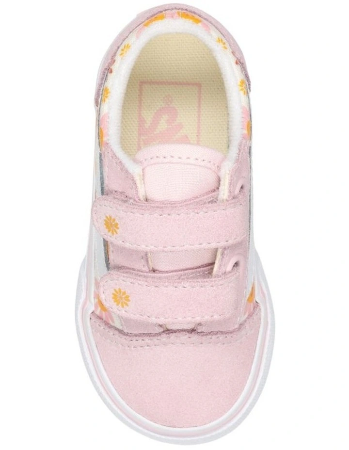 Old Skool V Sunshine Infant Sneakers In Pink image 2