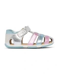 Breeze Sandals in Brown Multi