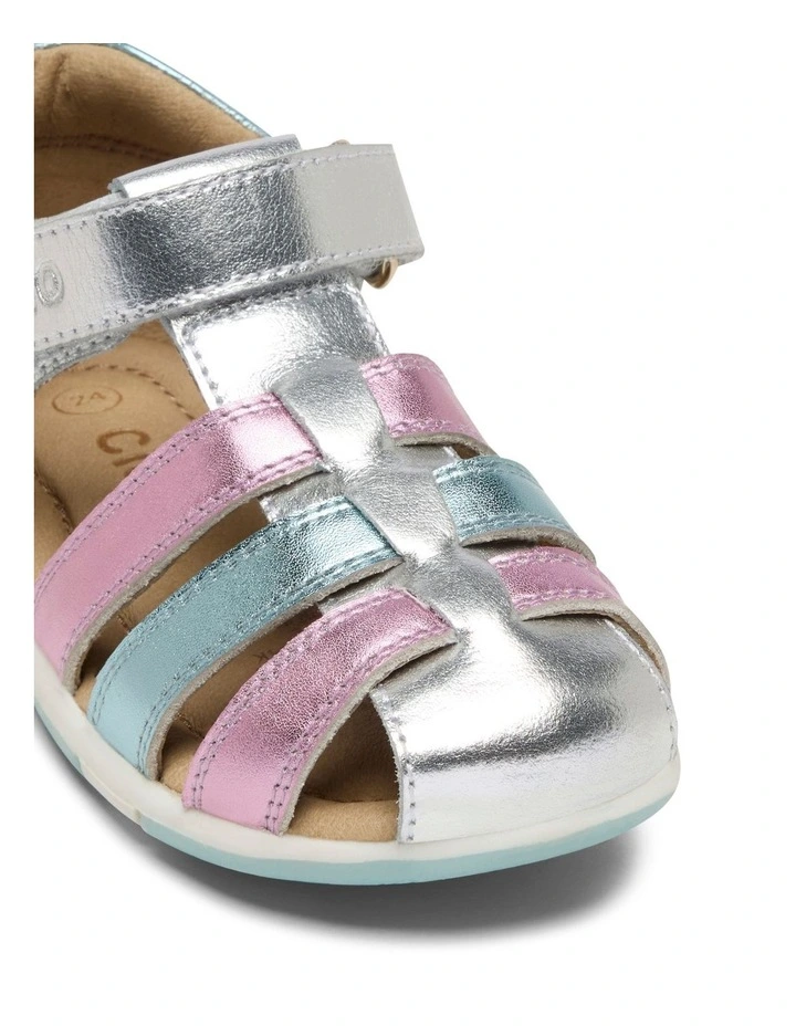 Breeze Sandals in Brown Multi image 4
