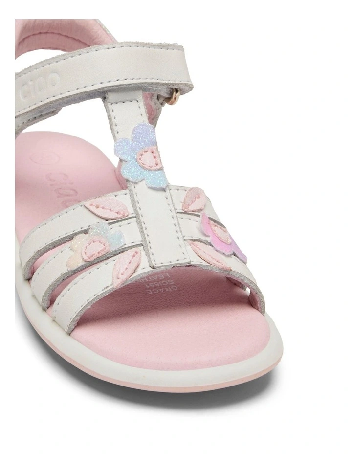 Grace Sandals in White image 4