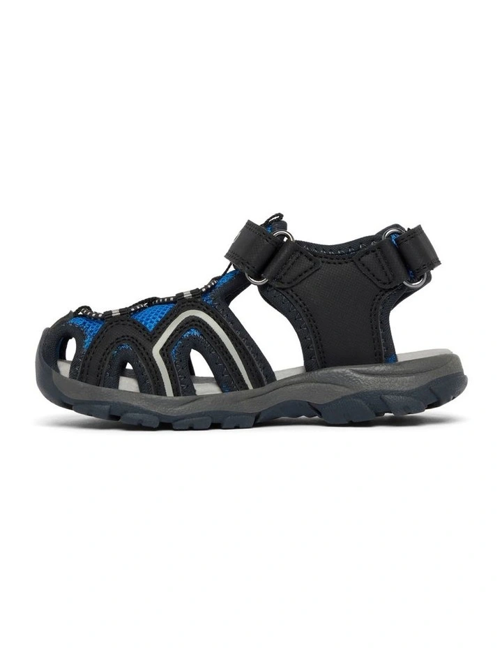 Hayden Sandals in Black/Blue image 2