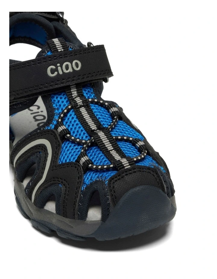 Hayden Sandals in Black/Blue image 4