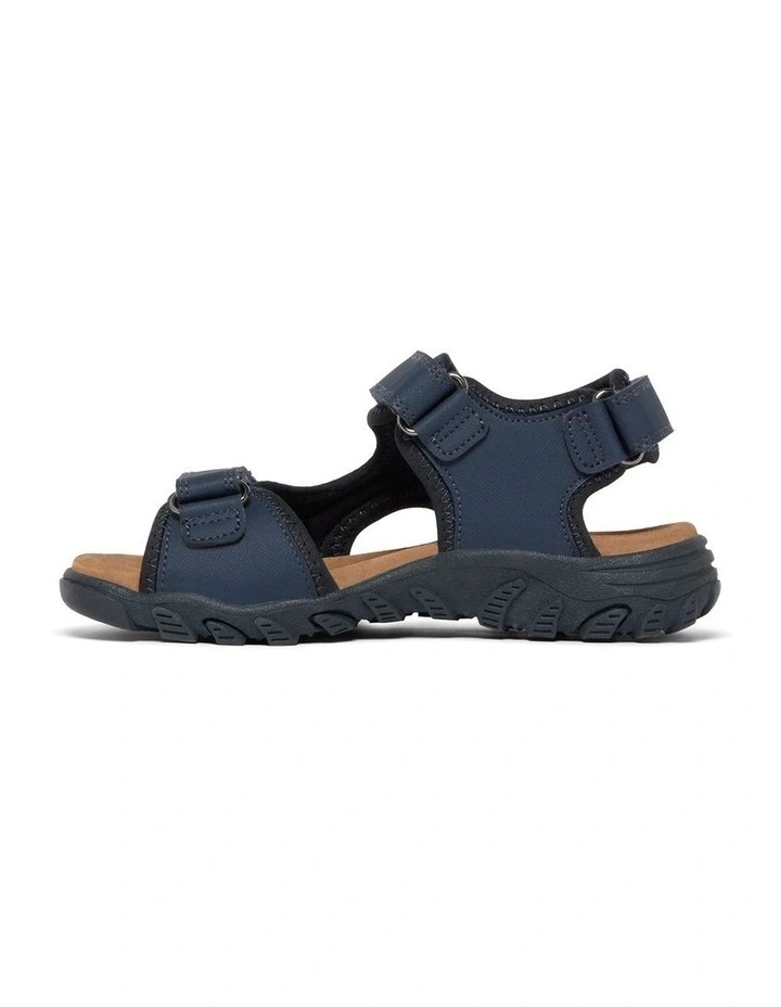 Hugh Sandals in Navy image 2