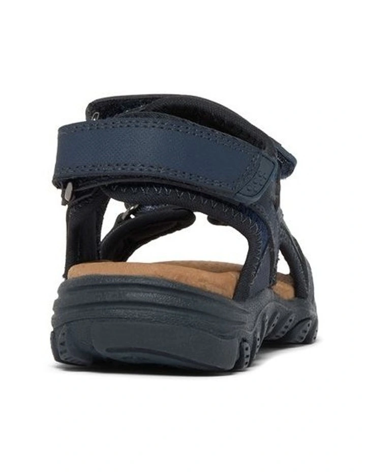 Hugh Sandals in Navy image 3