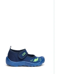 Beach Spotty Dino Beach Sandals in Navy