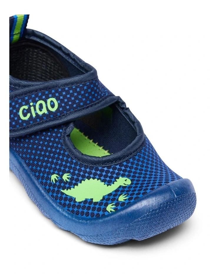 Beach Spotty Dino Beach Sandals in Navy image 4