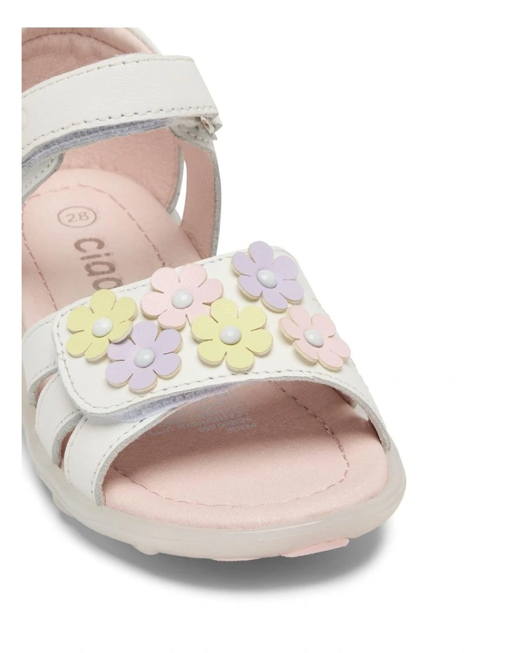 Paige Sandals in White image 4