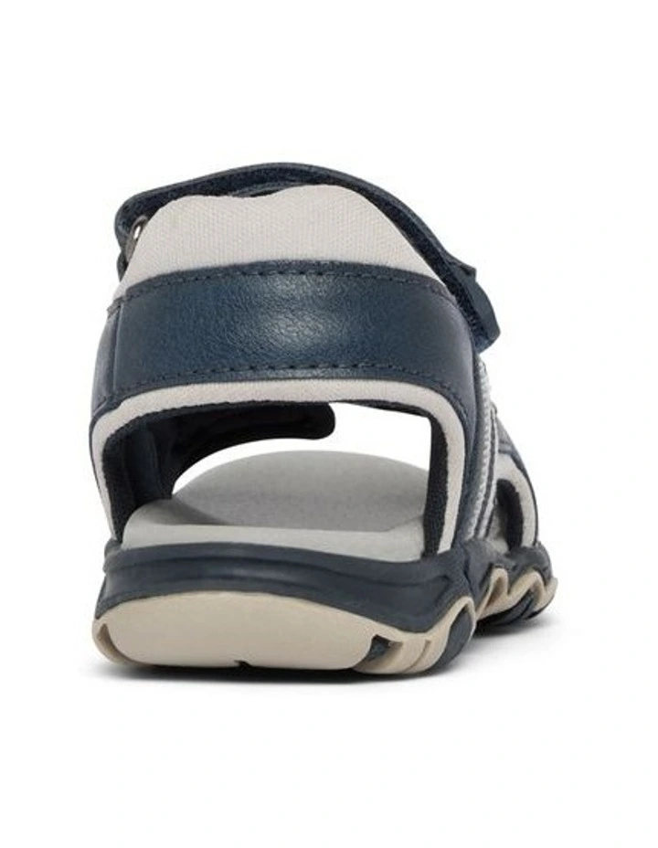 Hendrix Sandals in Navy/Grey image 3