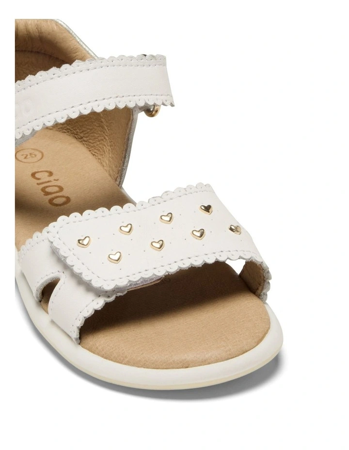 Geri Sandals in White image 4