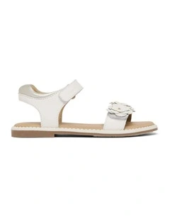 Gretel Youth Sandals in White