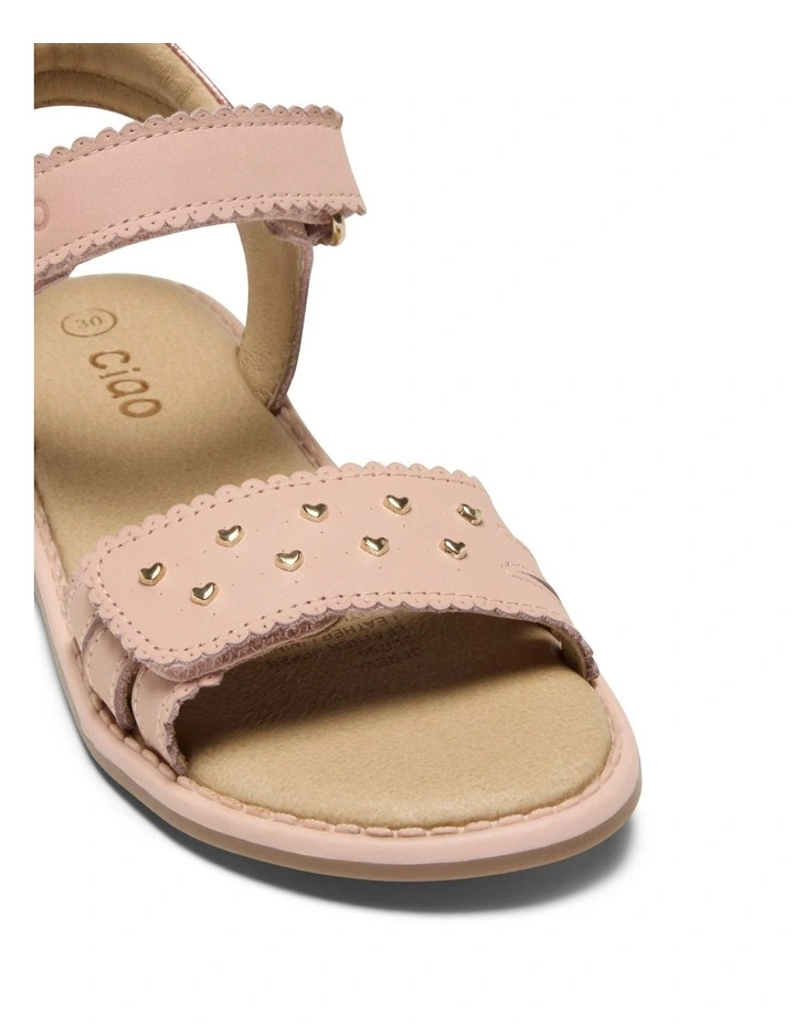 Geneva Sandals in Blush image 4