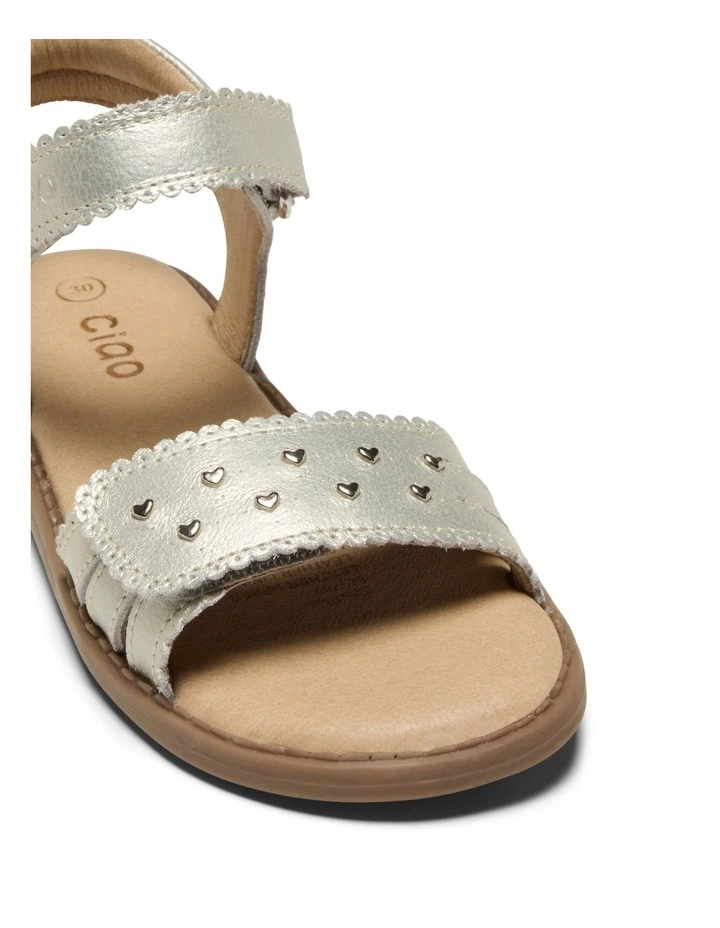 Geneva Sandals in Gold image 4