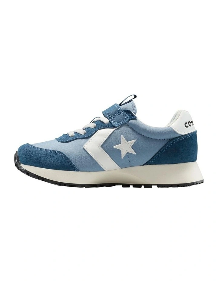 Omega Trainer Self-Fastening Youth Sneakers in Blue image 2