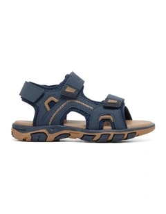 Cade Sandals in Dark Navy