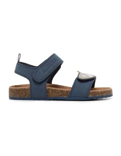 Cain Sandals in Navy