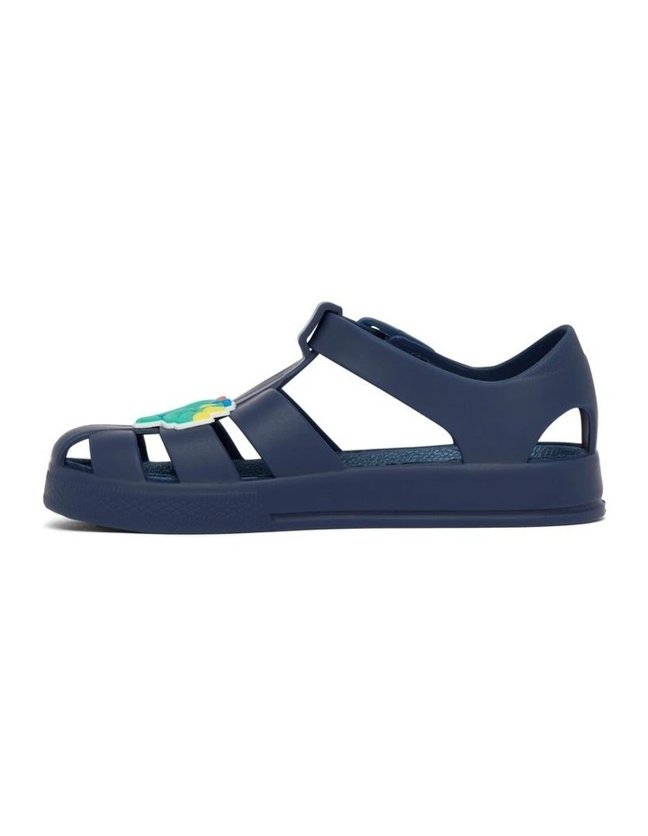 Kam Roar Jellies Beach Sandals in Navy Multi image 2