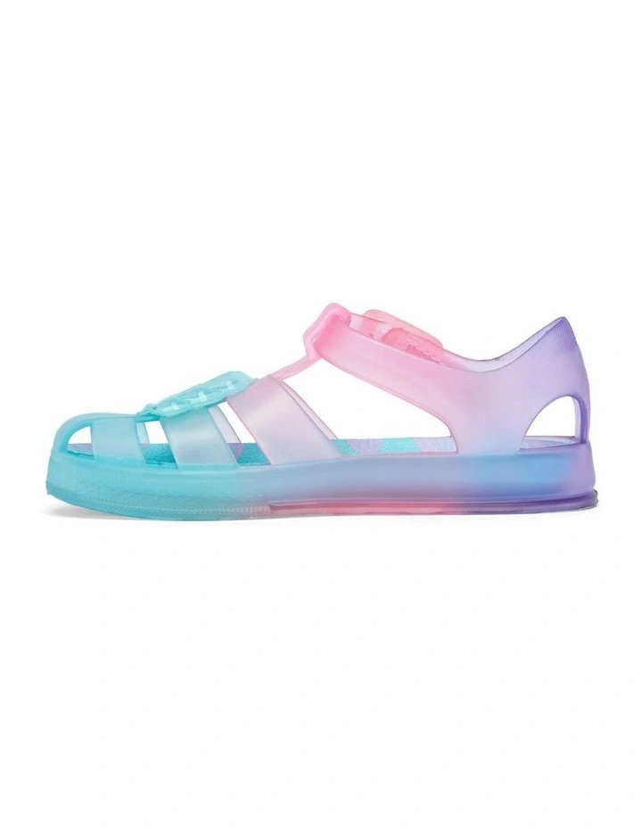 Kam Shell Jellies Beach Sandals in Turquoise image 2